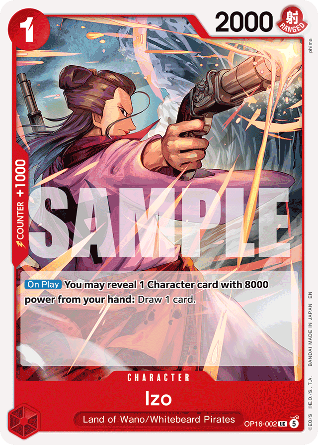 Izo #OP16-002 - The Time Of Battle (OP16-002)