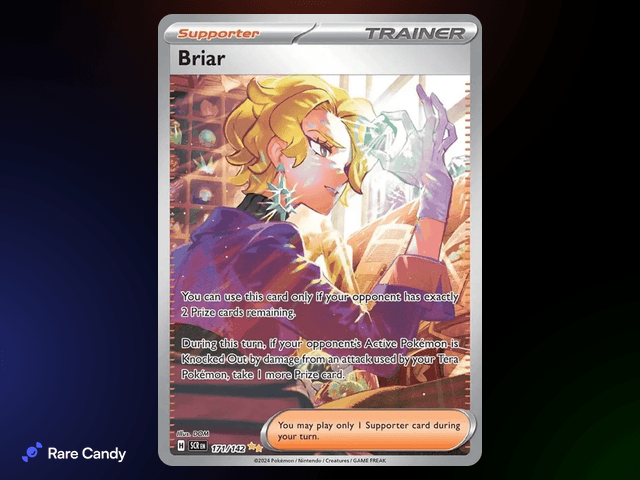 Briar Ultra Rare #171/142 – Stellar Crown