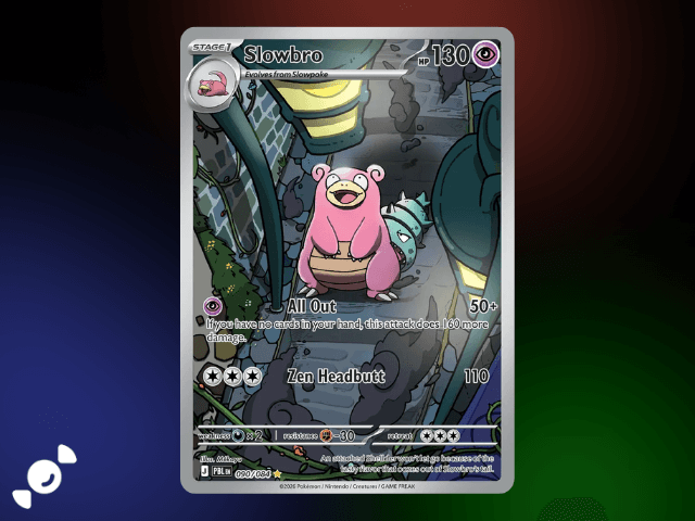 Slowbro Illustration Rare