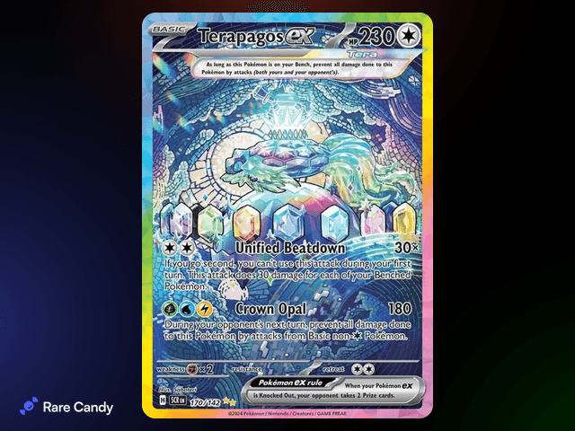 Terapagos ex Special Illustration Rare #170/142 – Stellar Crown