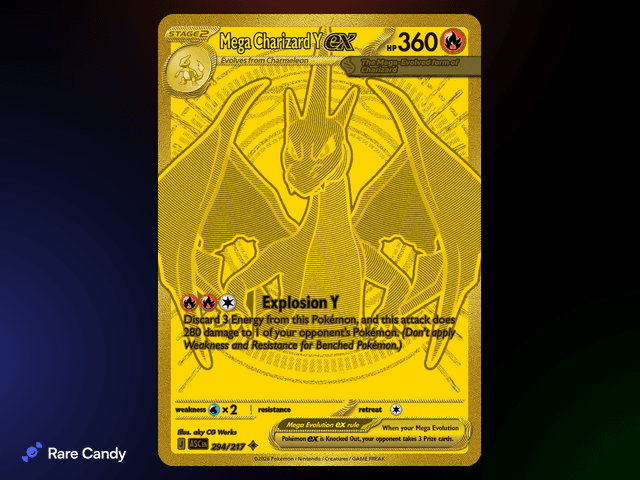 Mega Charizard Y ex MHR Ascended