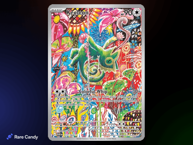 Kecleon Illustration Rare (English Delta Reign scan, #117/103) - Delta Reign