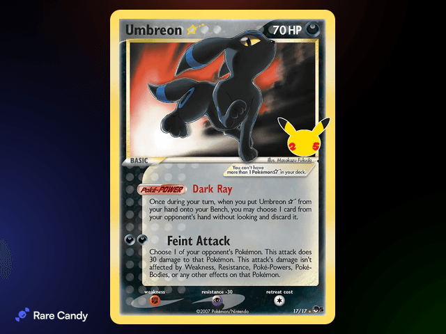 #2 Umbreon ★ — Celebrations Classic Collection