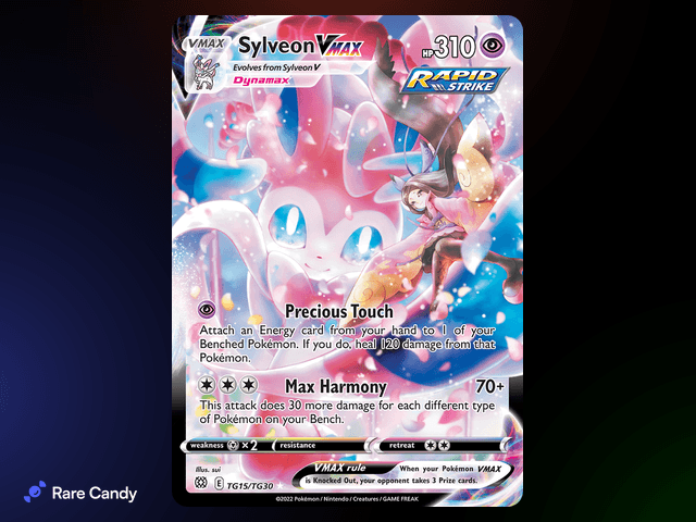 Sylveon VMAX Trainer Gallery TG15/TG30 from Pok�mon Brilliant Stars