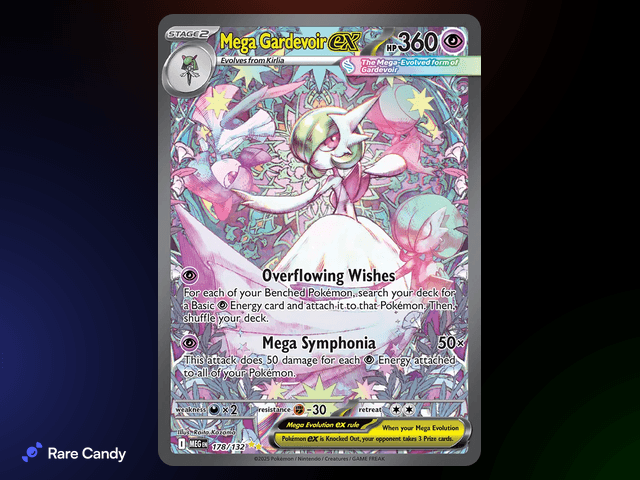 Mega Gardevoir ex SIR - Mega Evolution #178
