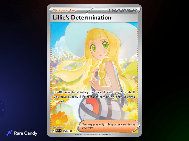 Lillie's Determination SIR - Mega Evolution #184