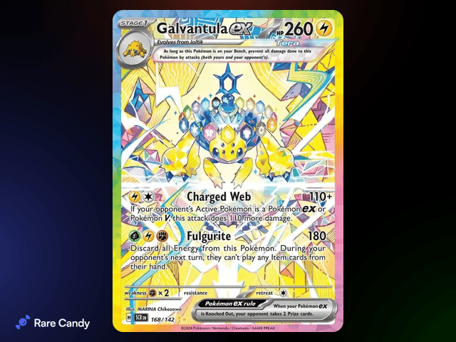 Galvantula ex Special Illustration Rare #168/142 – Stellar Crown