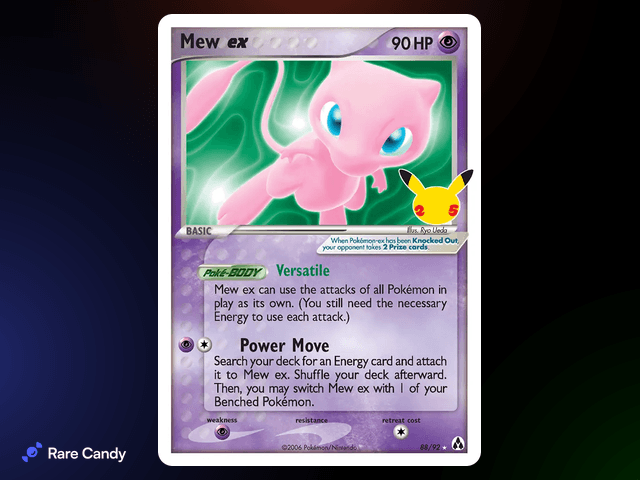 #7 Mew ex — Celebrations Classic Collection