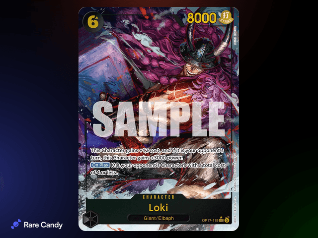 #10 Loki Alt Art Secret Rare: OP-17