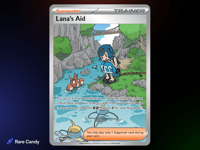 Lana's Aid Special Illustration Rare 219/167 from Pokémon Twilight Masquerade