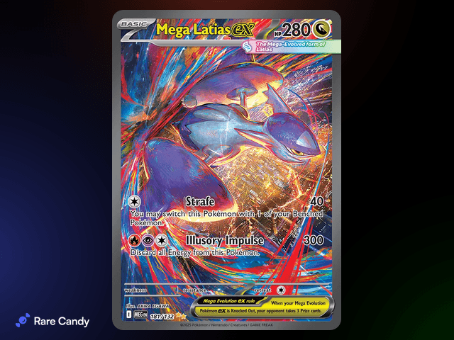 Mega Latias ex SIR - Mega Evolution #181