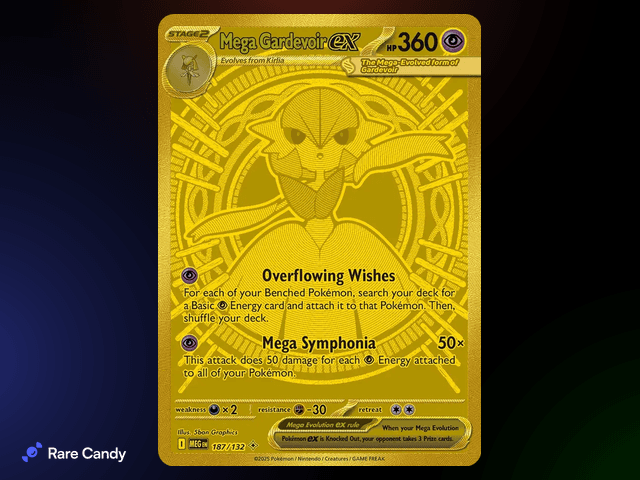 Mega Gardevoir ex MHR - Mega Evolution #187