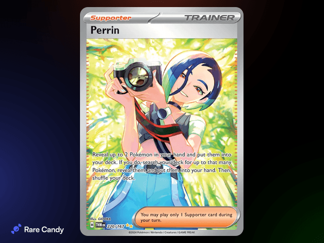 Perrin Special Illustration Rare 220/167 from Pokémon Twilight Masquerade