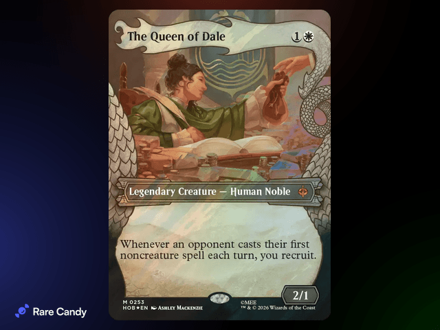 The Queen of Dale (Showcase) (Surge Foil) from The Hobbit MTG