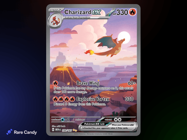 Charizard ex 199/165 Special Illustration Rare – Pokémon 151
