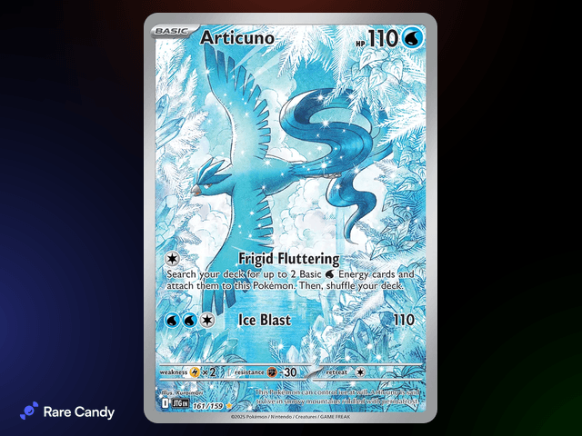 Articuno Illustration Rare 161/159 from Pokémon Journey Together