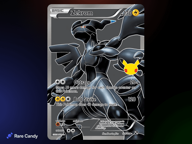 #8 Zekrom — Celebrations Classic Collection