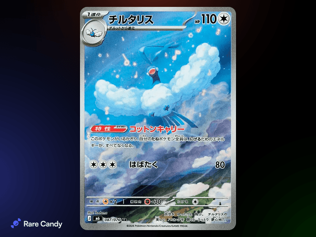 Altaria Art Rare #087/076 - Storm Emeralda
