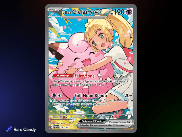 Lillie's Clefairy Ascended