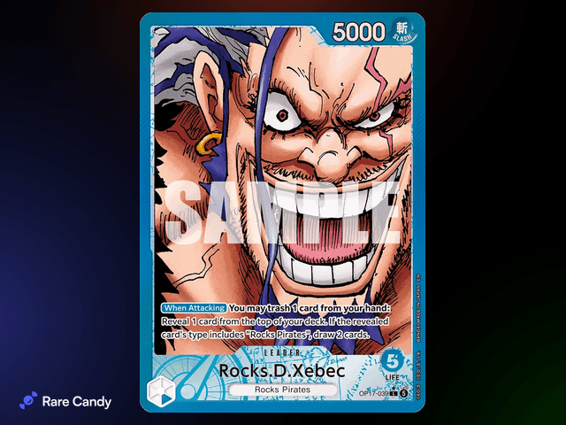 #9 Rocks.D.Xebec Alt Art Leader: OP-17