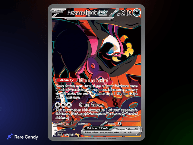 Fezandipiti ex Special Illustration Rare 092/064 from Pokémon Shrouded Fable