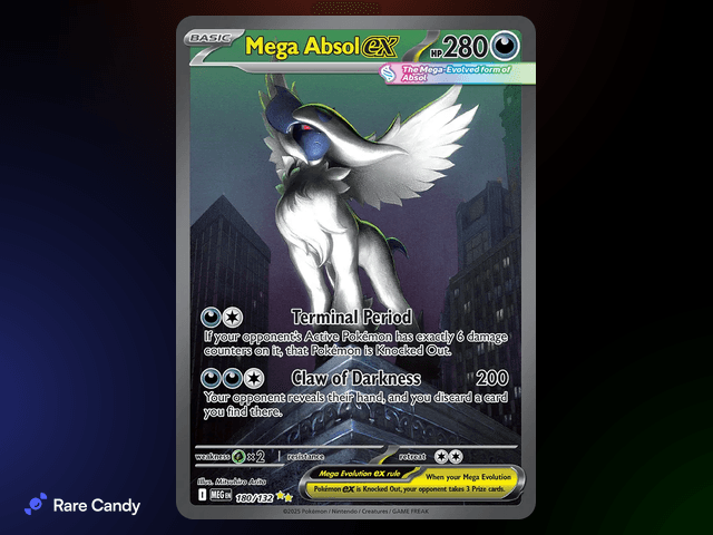 Mega Absol ex SIR - Mega Evolution #180