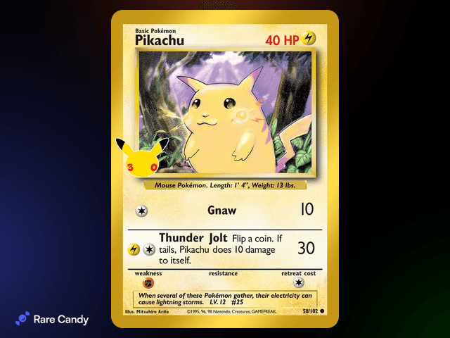 Pikachu Base 30