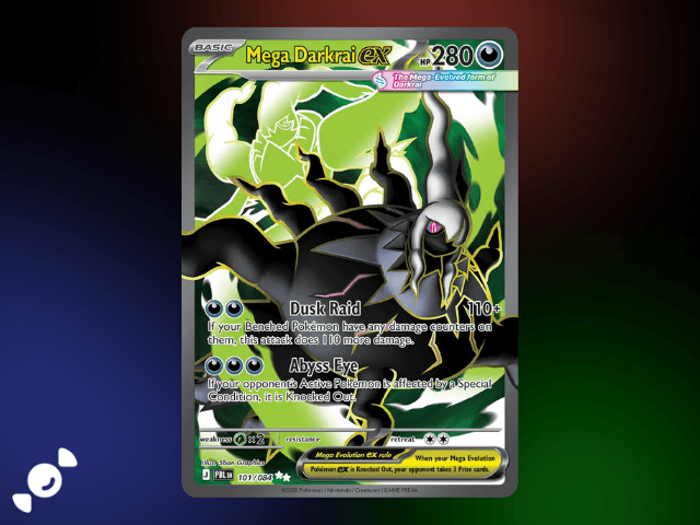 Mega Darkrai ex Ultra Rare