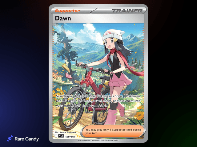 Dawn Special Illustration Rare 129/094 from Pokémon Phantasmal Flames