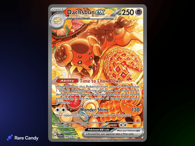 Dachsbun ex Special Illustration Rare #169/142 – Stellar Crown