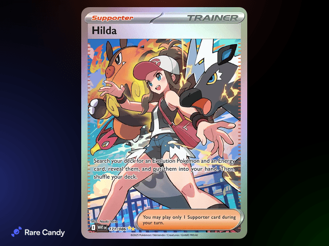 Hilda Special Illustration Rare 171/086 from Pokémon White Flare