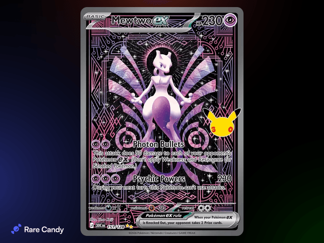 #4 Mewtwo ex SIR — 30th Celebration