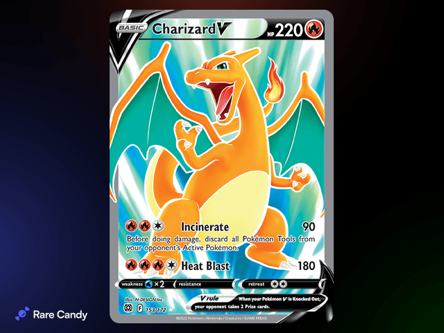 Charizard V Ultra Rare 153/172 from Pok�mon Brilliant Stars