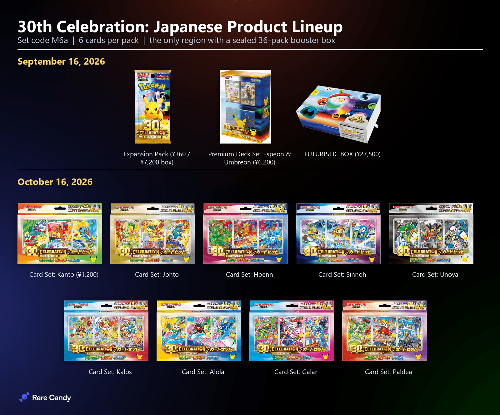 30th JPN lineup
