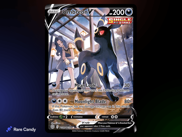 Umbreon V Trainer Gallery TG22/TG30 from Pok�mon Brilliant Stars