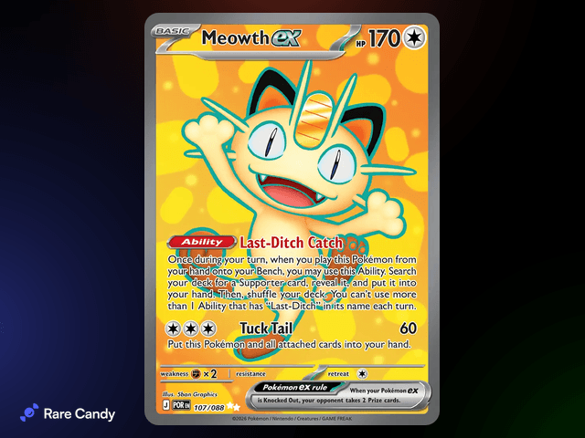 Meowth ex UR
