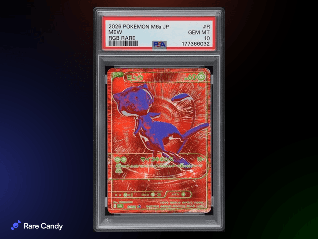 PSA 10 Japanese Mew R/RGB